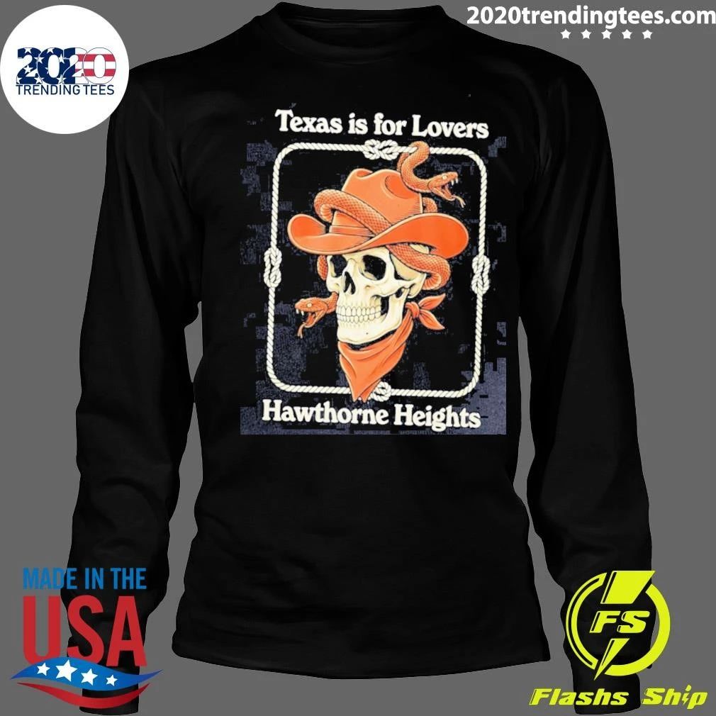 Texas Is For Lovers Hawthorne Heights Shirt