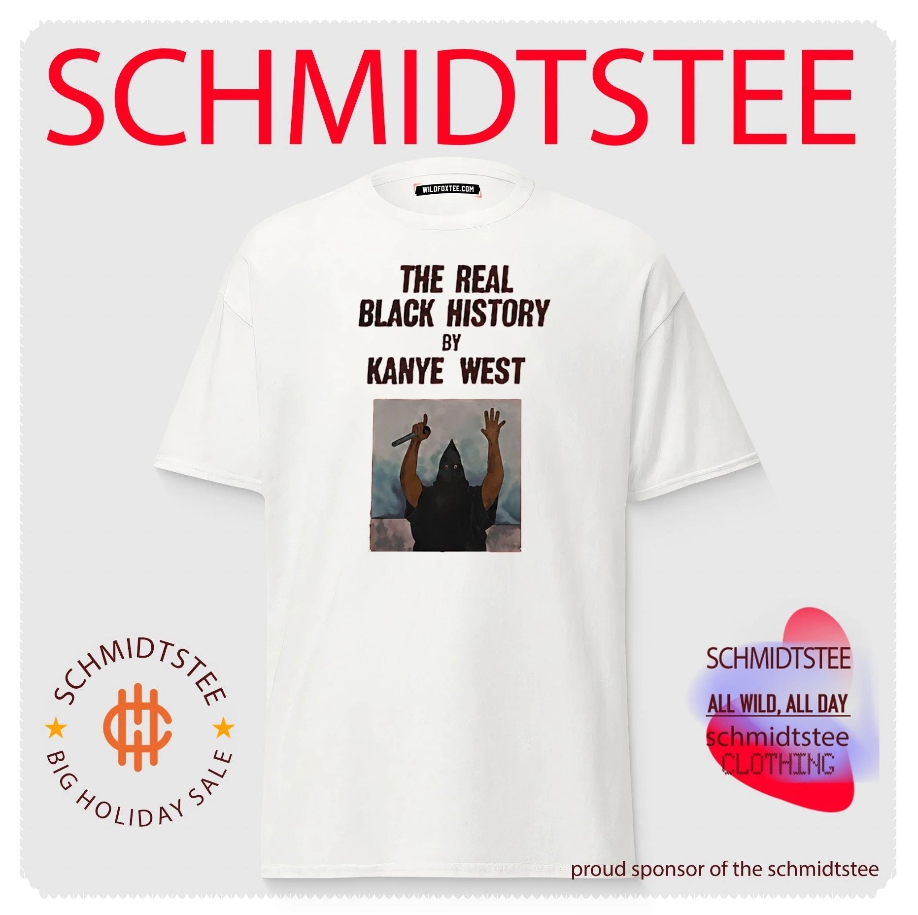 Scary Movie 6 Ye The Real Black History By Kanye West Shirt