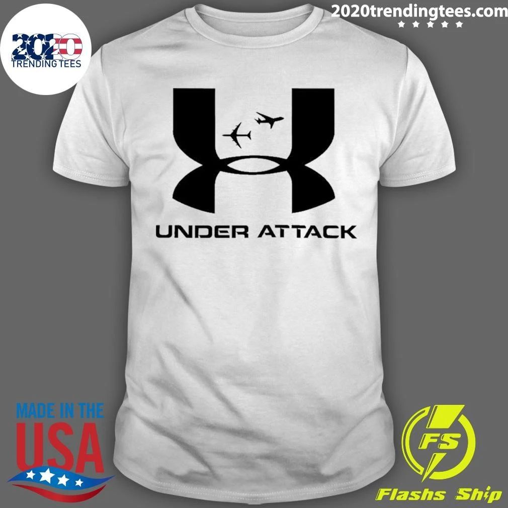 Under Attack Airplanes Parody Satire Airplane Shirt
