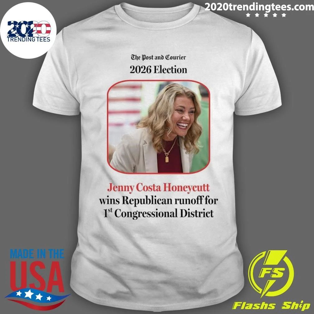 Jenny Costa Honeycutt Wins Republican nomination for U.S. House in South Carolina’s 1st Congressional District Shirt