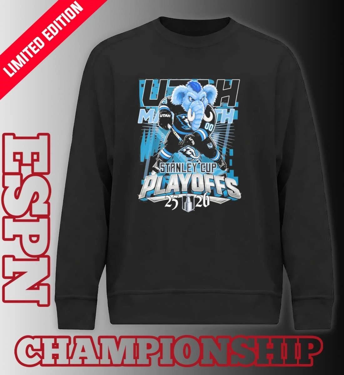 Utah Mammoth Mascot 2026 Stanley Cup Playoffs Shirt