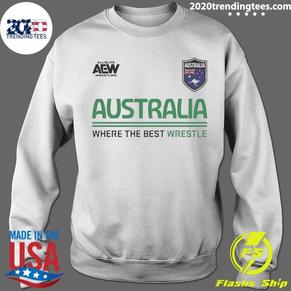 Australia Where The Best Wrestle Shirt