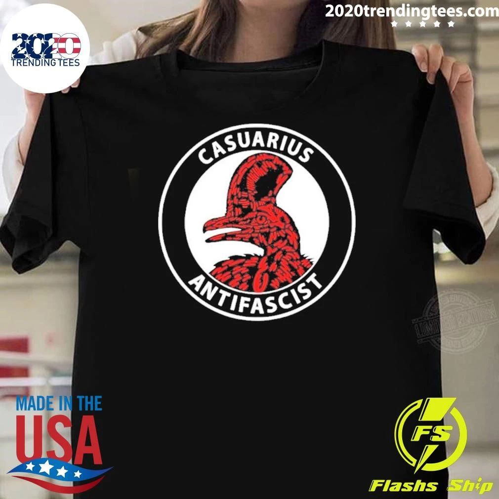 Casuarius Antifascist Cassowary Antifa Shirt