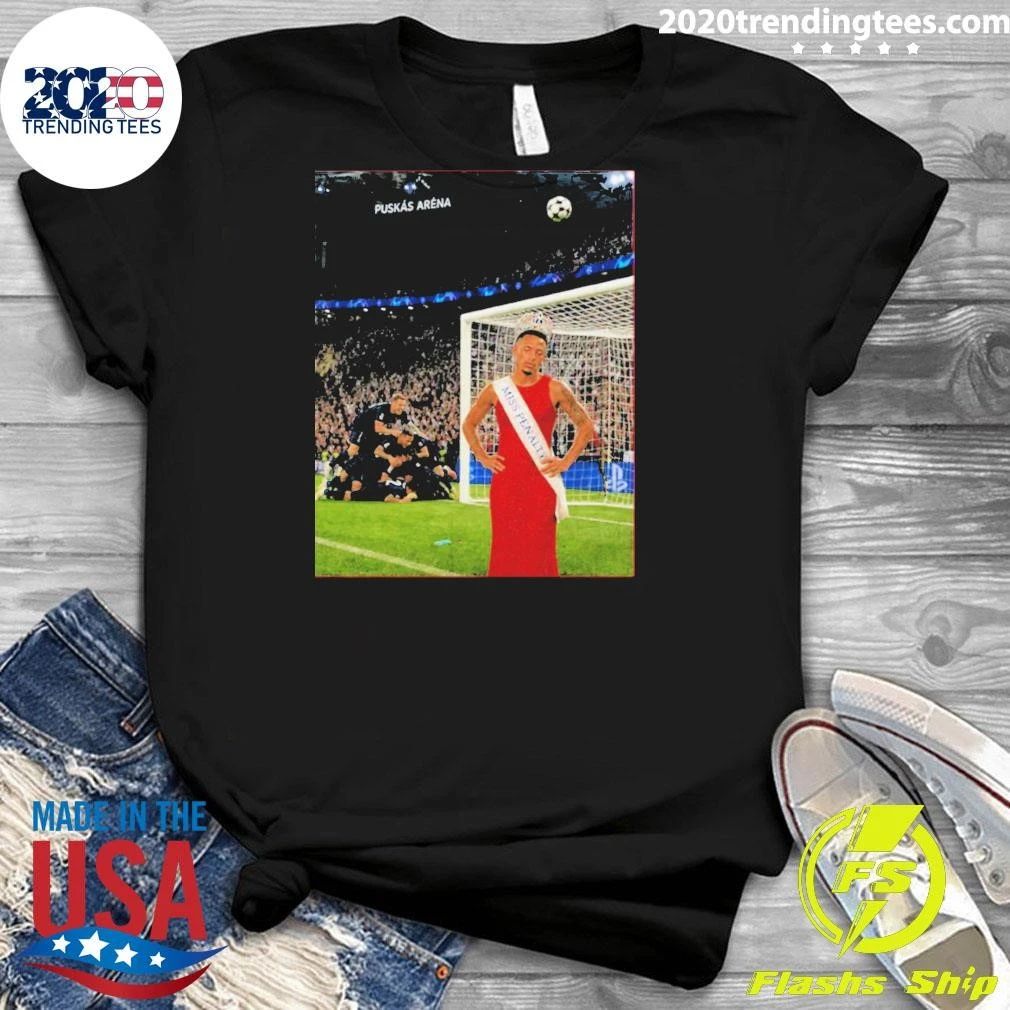 Gabriel Miss Penalty Arsenal Football Miss Penalty Shirt