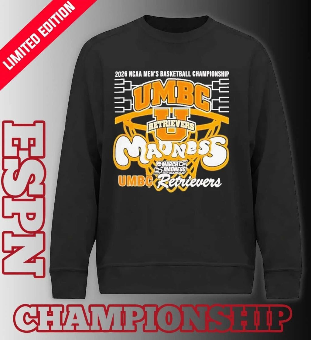 UMBC Retrievers March Madness Bound NCAA Men’s Basketball Championship Shirt