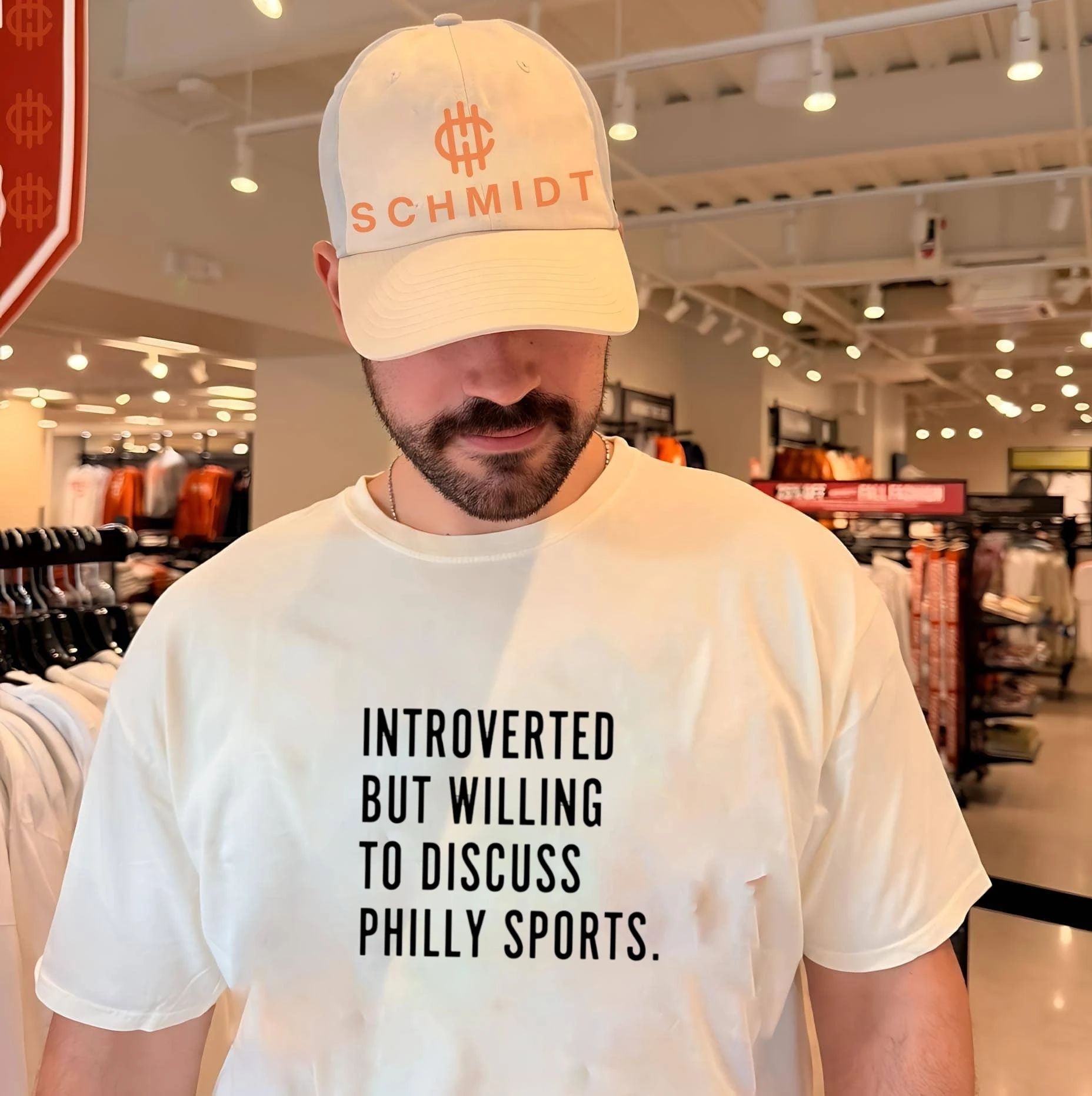 Introverted but willing to discuss Philly sports shirt