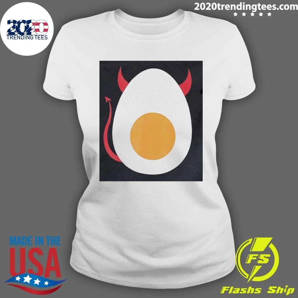 Delived Egg Hallowen Boiled Egg Shirt