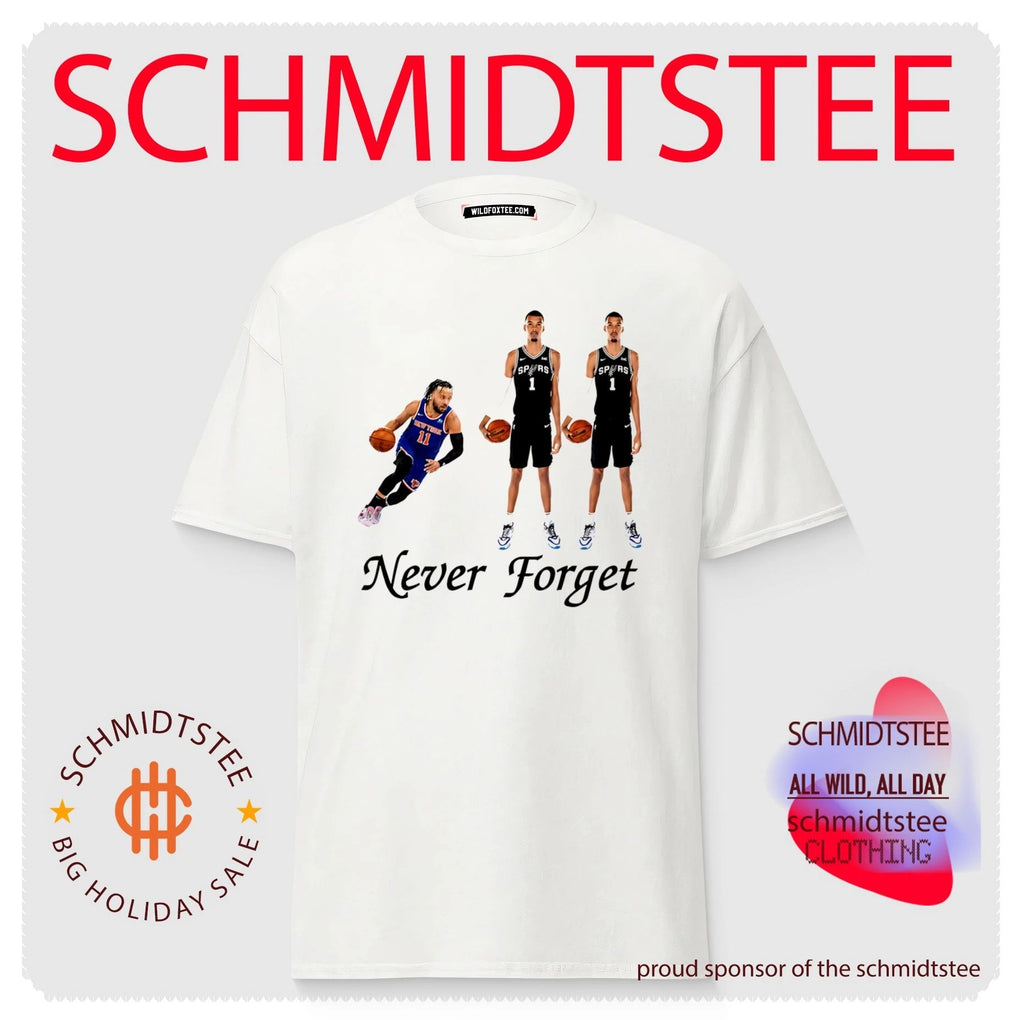 Jalen Brunson And Victor Wembanyama Never Forget Shirt