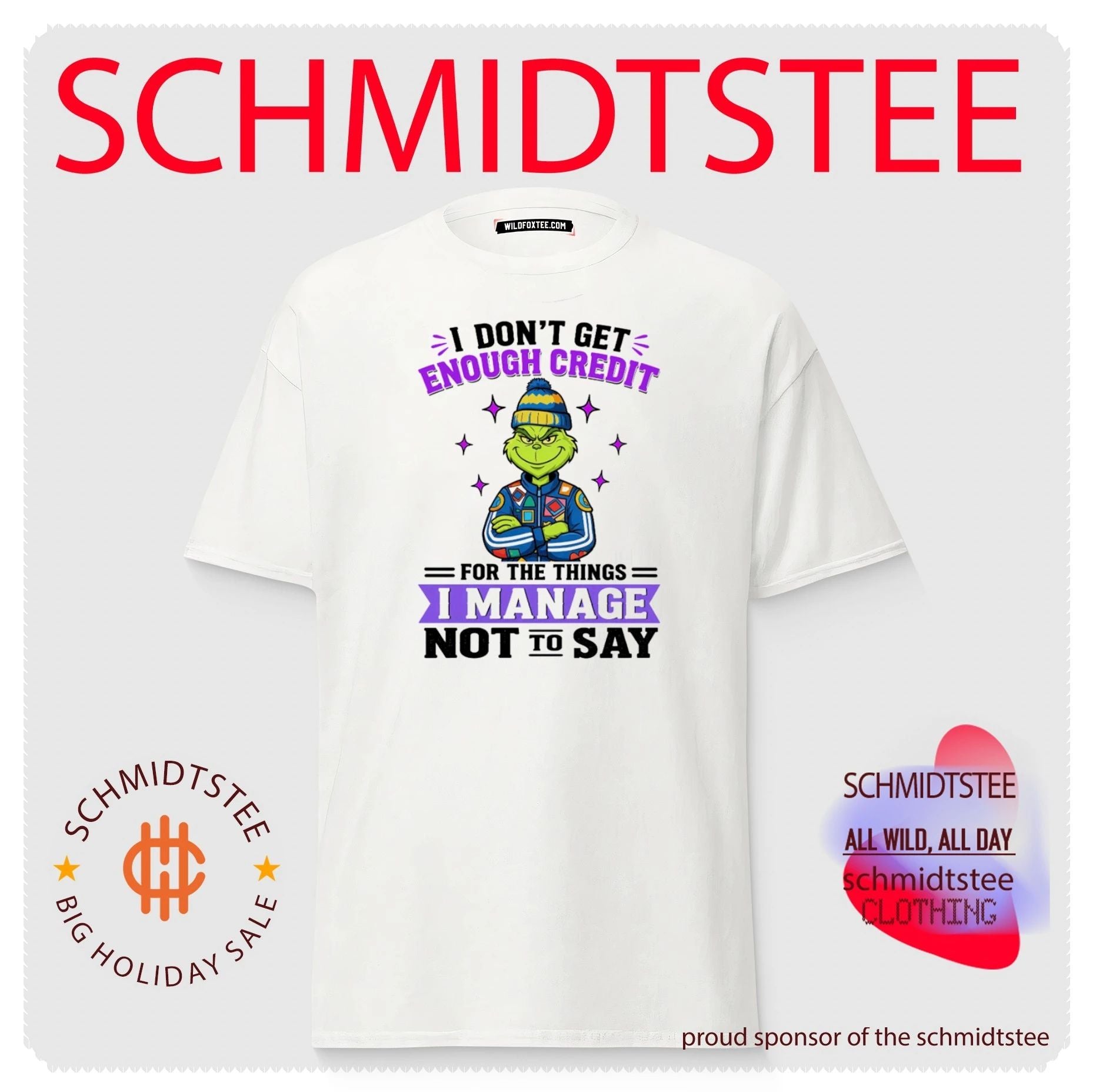 I Don’t Get Enough Credit for the Things I Manage Not to Say shirt