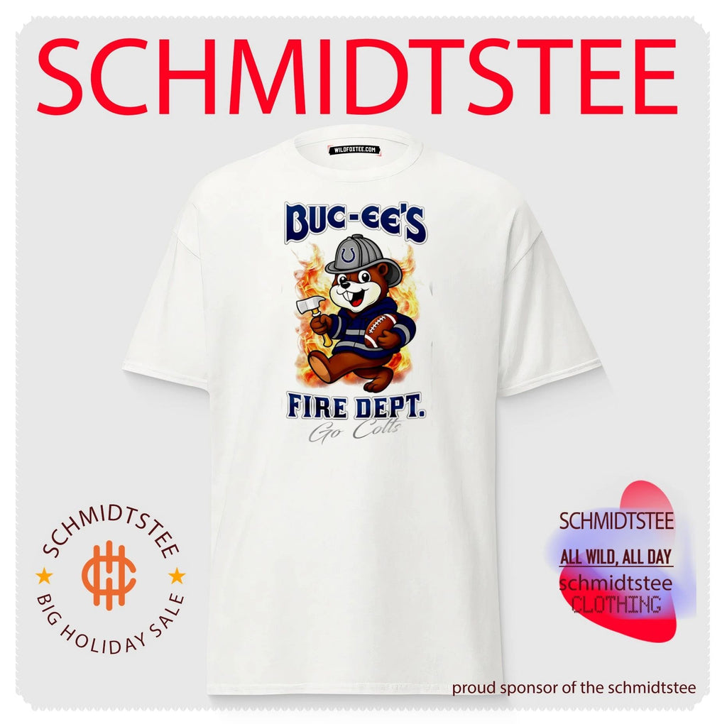 Indianapolis Colts Buc-Ee’s Fire Dept go Bears Firefighter Strong shirt