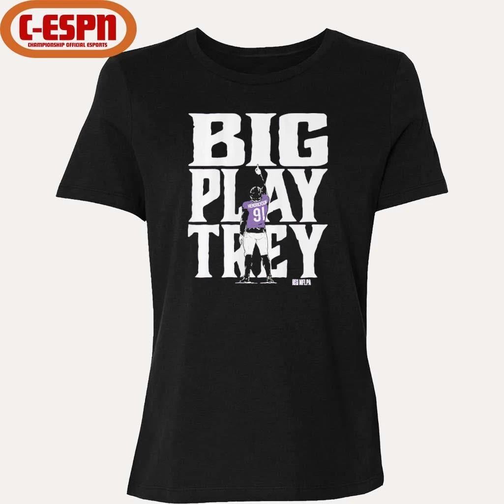 Trey Hendrickson Big Play Trey Baltimore Shirt