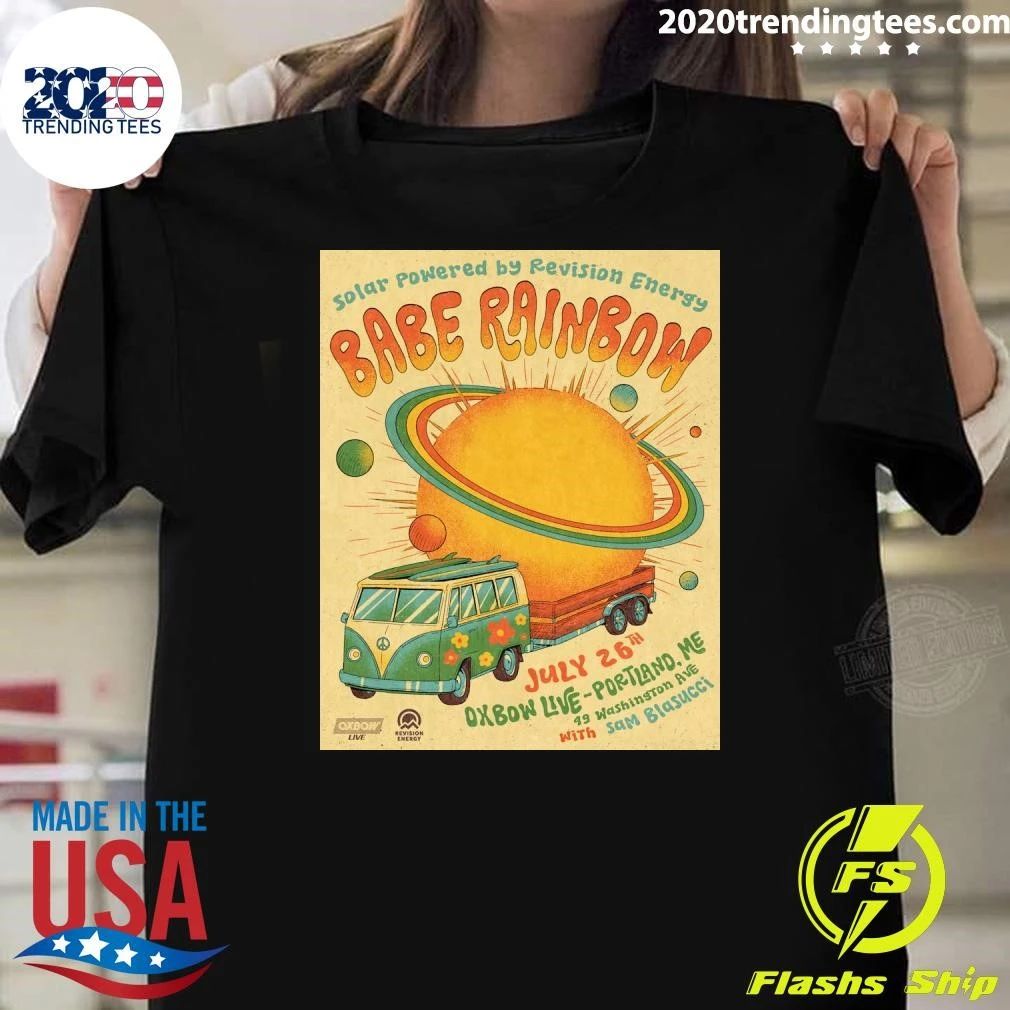 Babe Rainbow Oxbow Blending & Bottling, Portland ME July 26 2026 Shirt