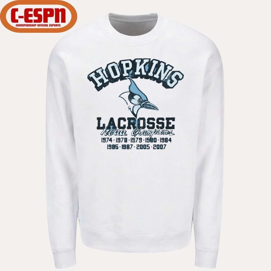 Johns Hopkins Bluejays Vintage Lacrosse Champions Shirt