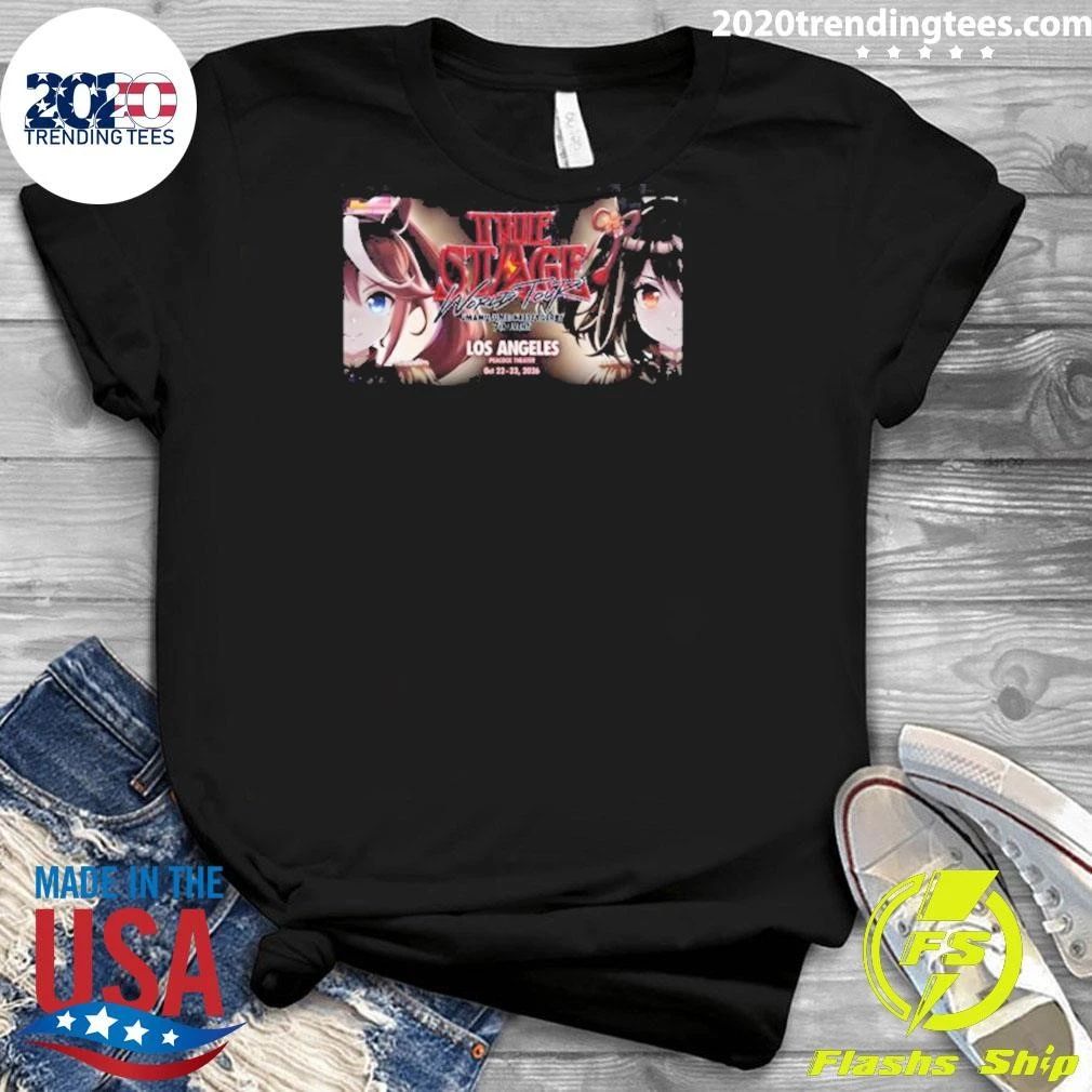The Stage World Tour 2026 Umamusume Pretty Derby Los Angeles Peacock Theater Shirt