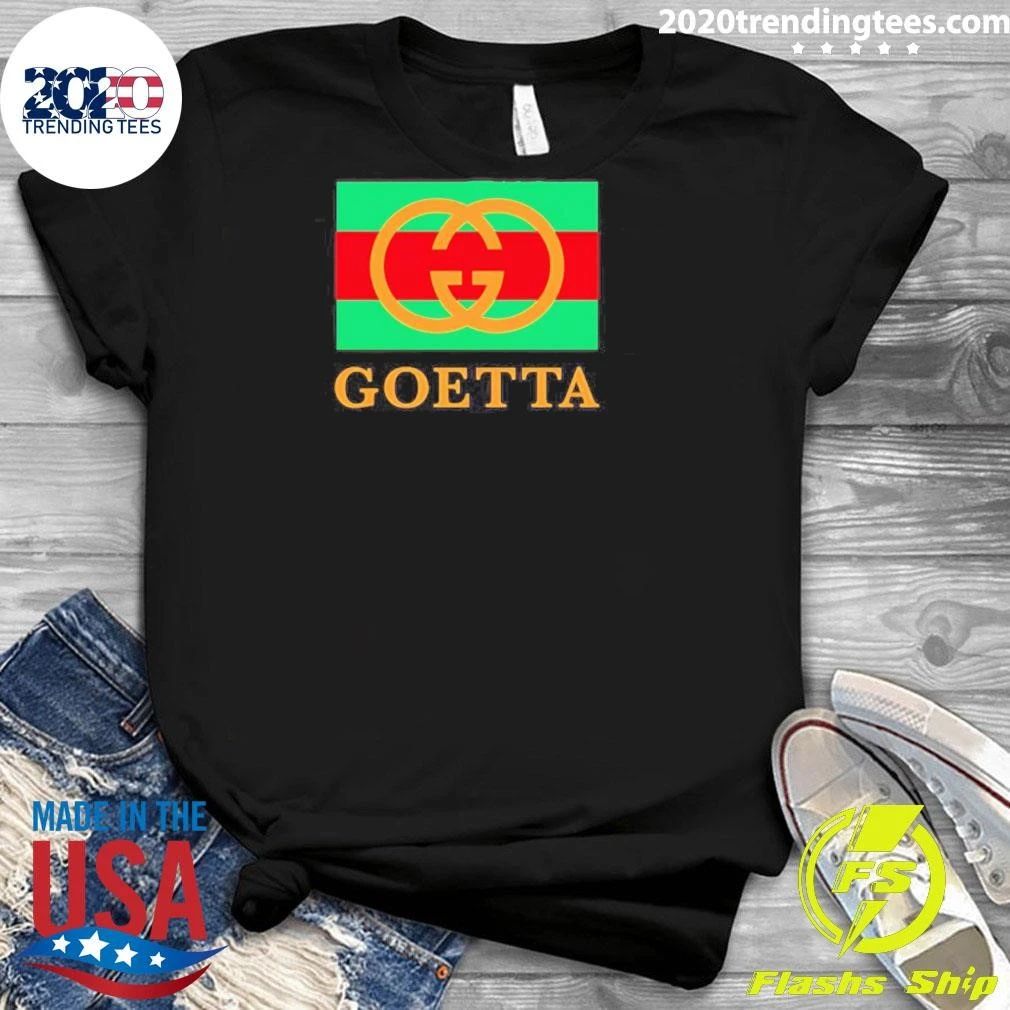 Goetta Designer Label flag logo shirt