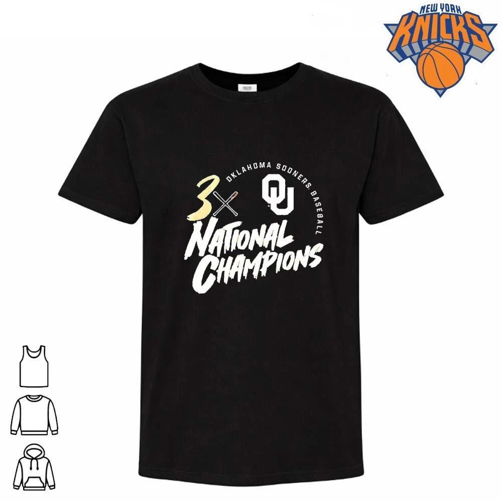 Oklahoma Sooners baseball 2026 College World Series Champions shirt