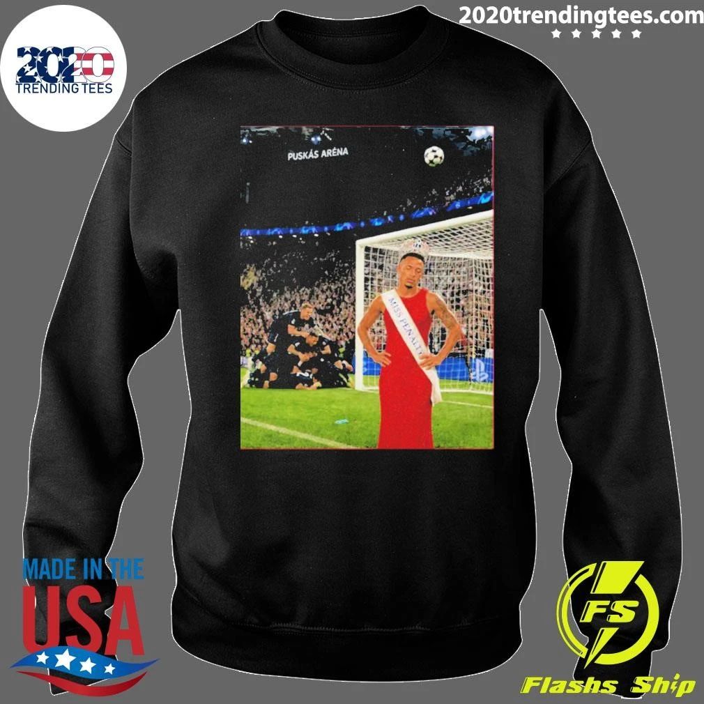 Gabriel Miss Penalty Arsenal Football Miss Penalty Shirt