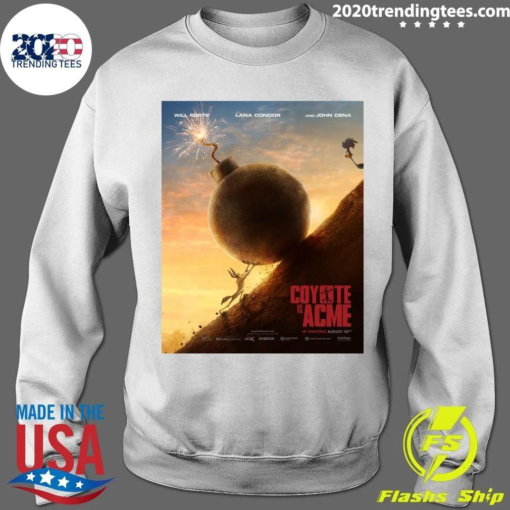 Coyote vs. Acme Movie In theaters on August 28, 2026 Shirt