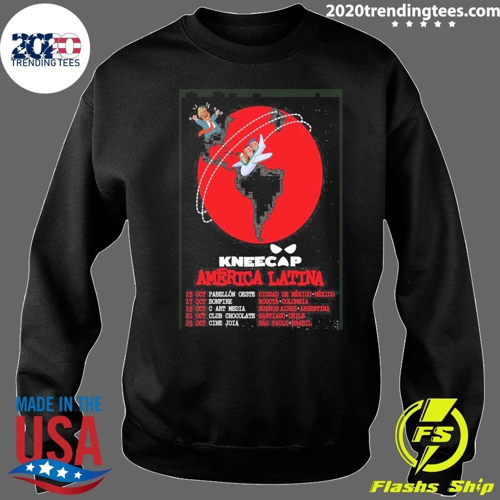 Kneecap Band America Latina Irish Hip Hop Music Tour Poster 2026 Shirt