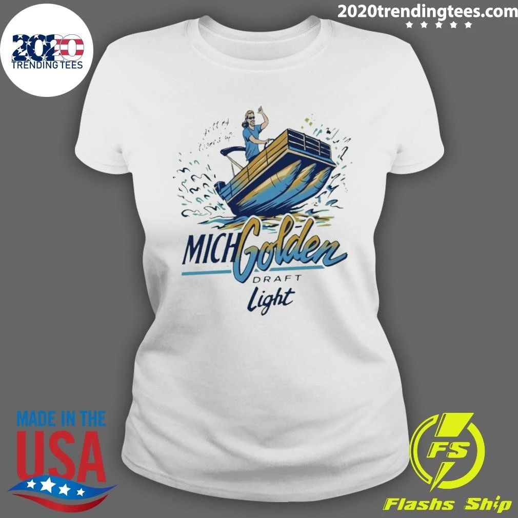 Michelob Golden Draft Light Getting Tooned Up Shirt