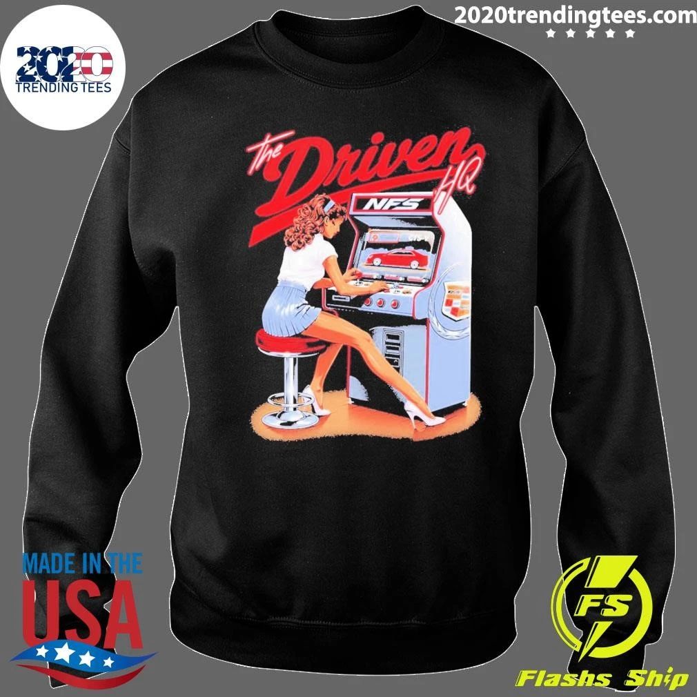 The Driven HQ NFS Need For Speed Arcade Retro Gaming Girl Shirt