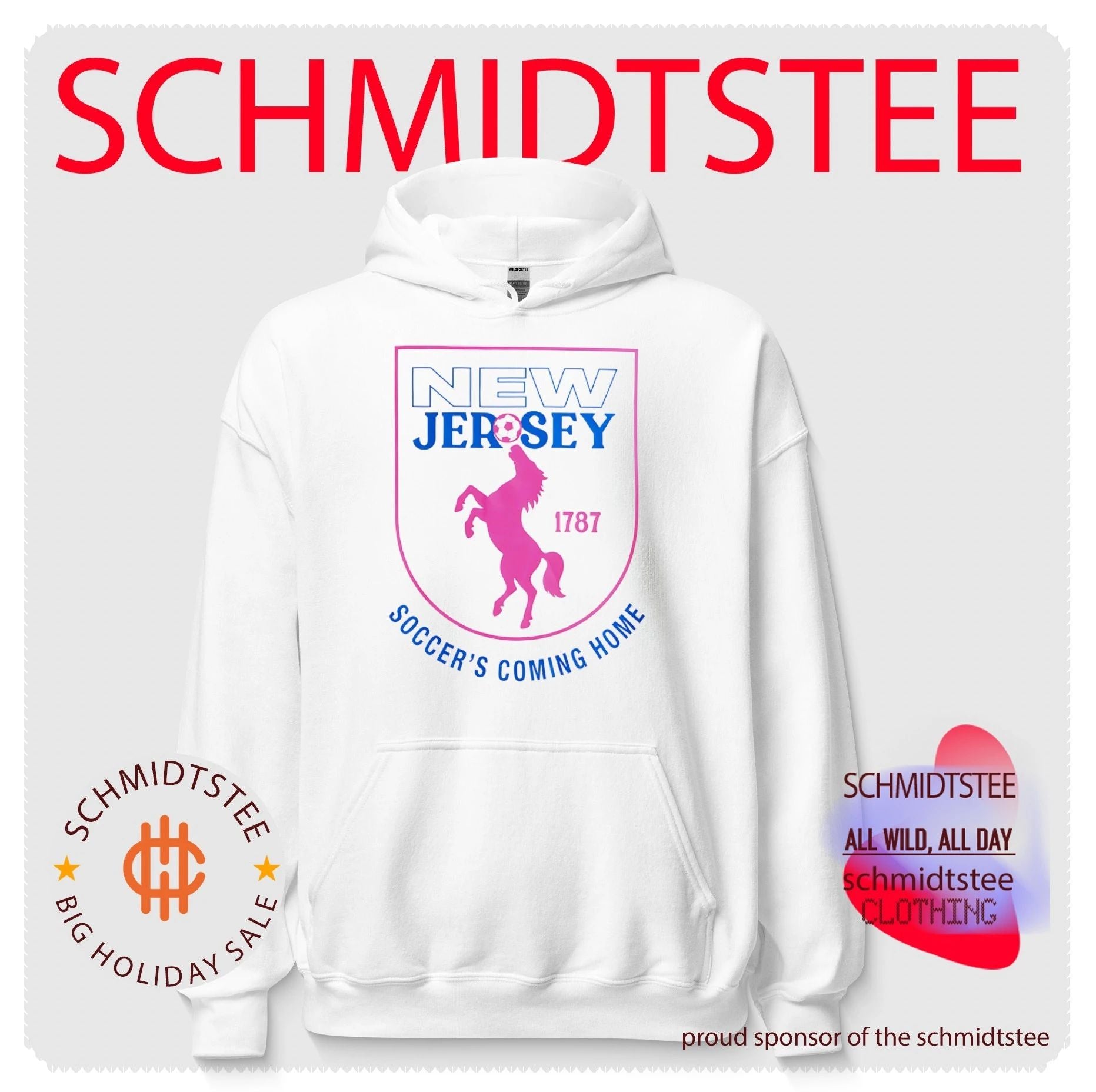 New Jersey Road Trip Soccer’s Coming Home shirt