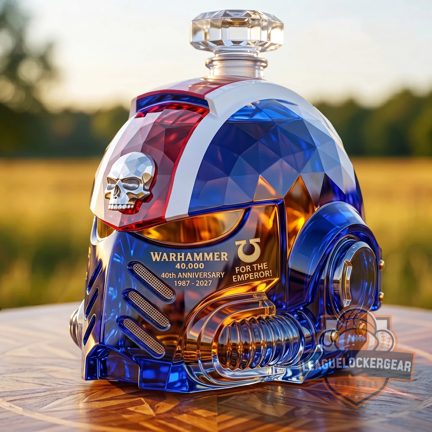 Warhammer 40th Anniversary Decanter