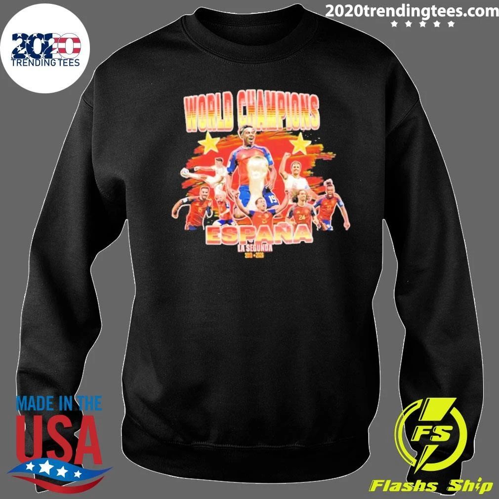 Spain 2026 World Champions Soccer Graphic Shirt