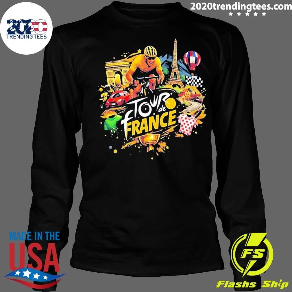 Tour De France Illustration Shirt