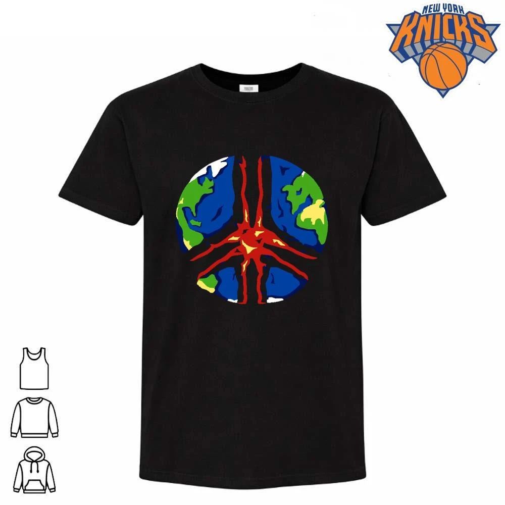 Earth Peace Sign Global Unity Vintage Style Shirt