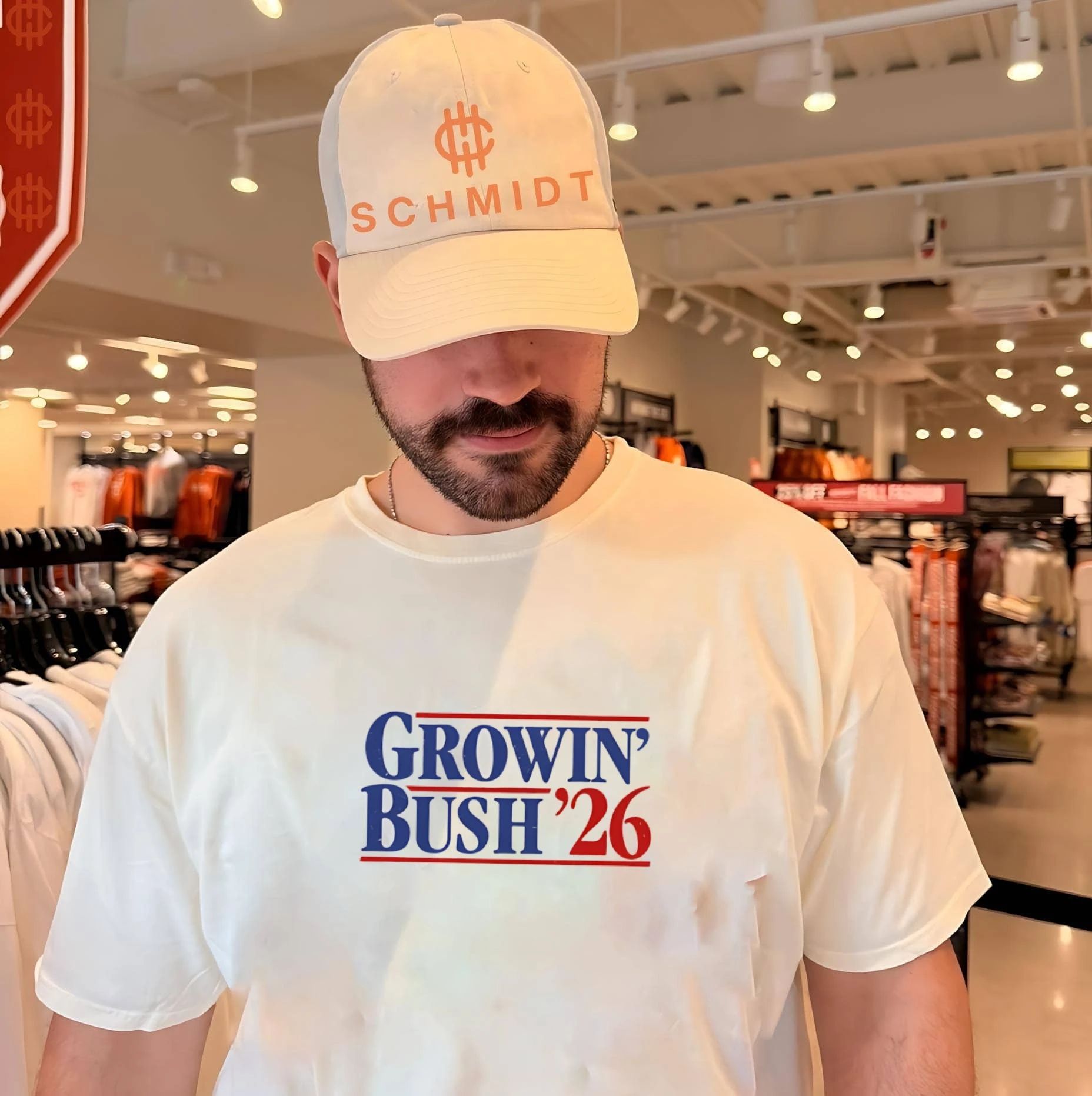 Growin’ Bush ’26 2026 Election Political Campaign shirt