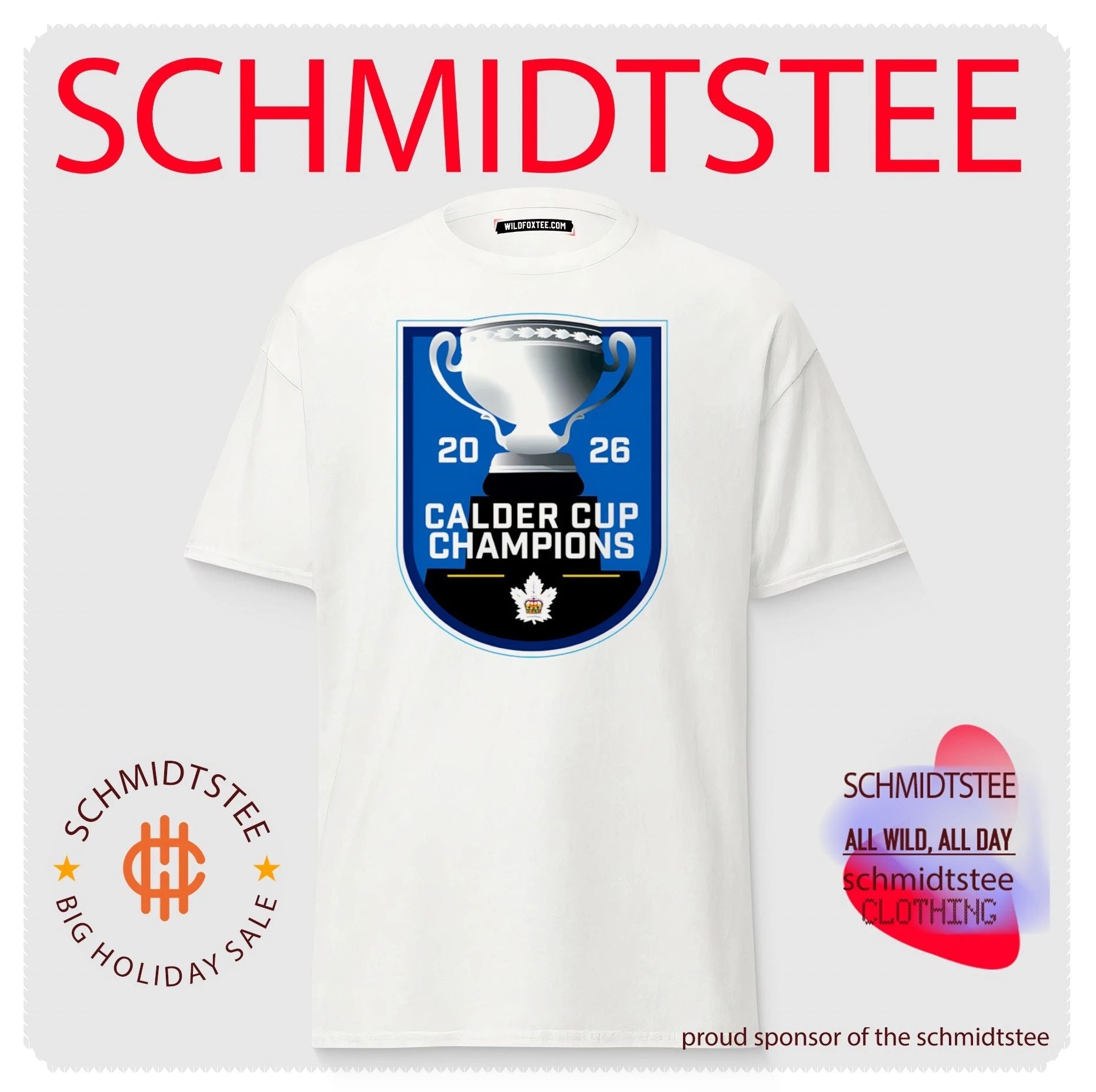 Toronto Marlies 2026 Calder Cup Champions Sticker shirt
