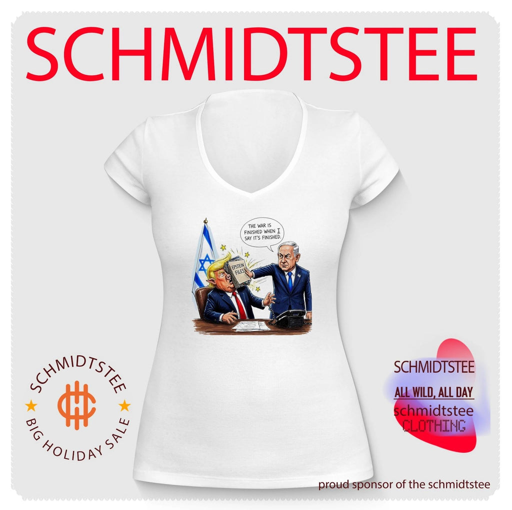 Phone call between Benjamin Netanyahu and Donald Trump satirical shirt