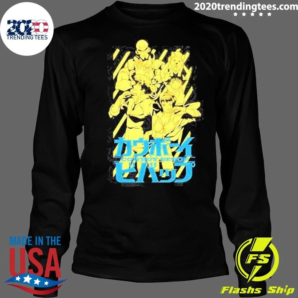 Spike Spiegel Cowboy Bebop Characters Vintage Shirt