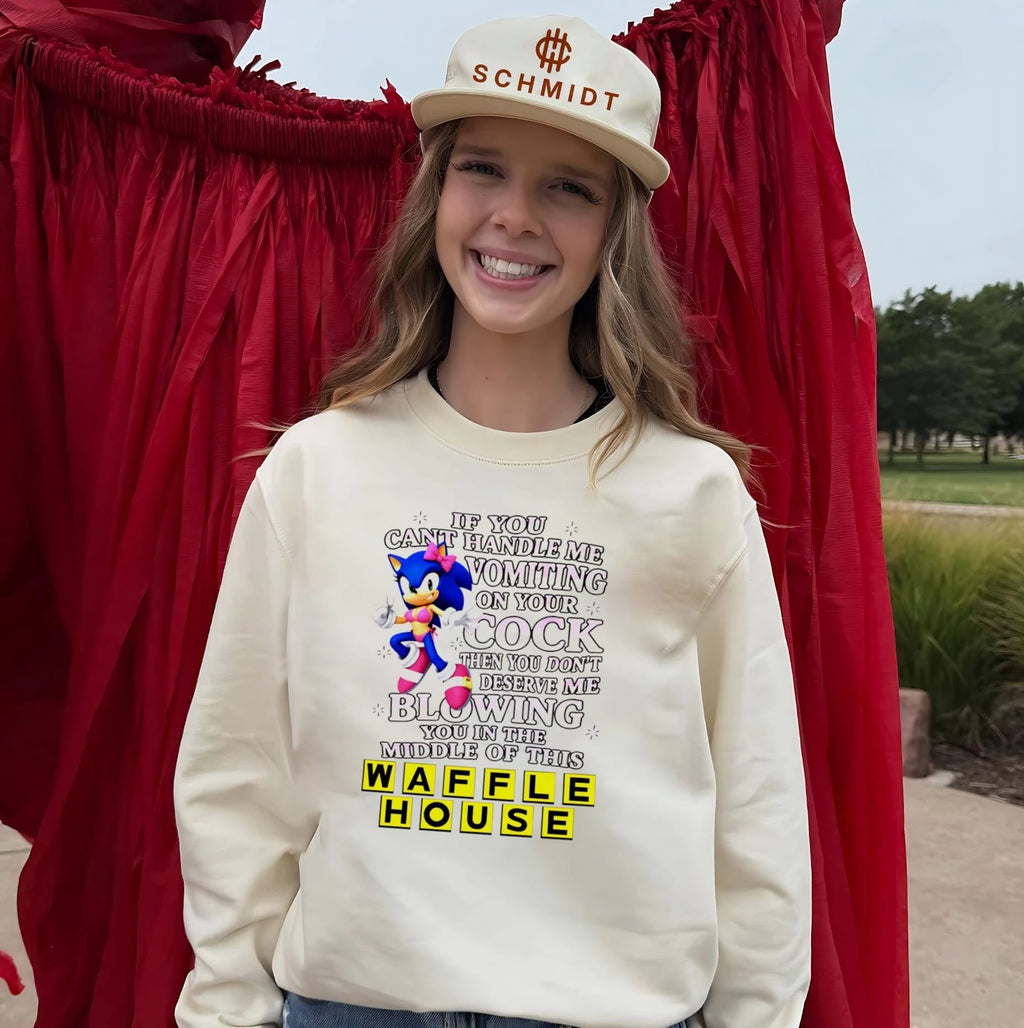 If you cant handle me Vomit Waffle House shirt