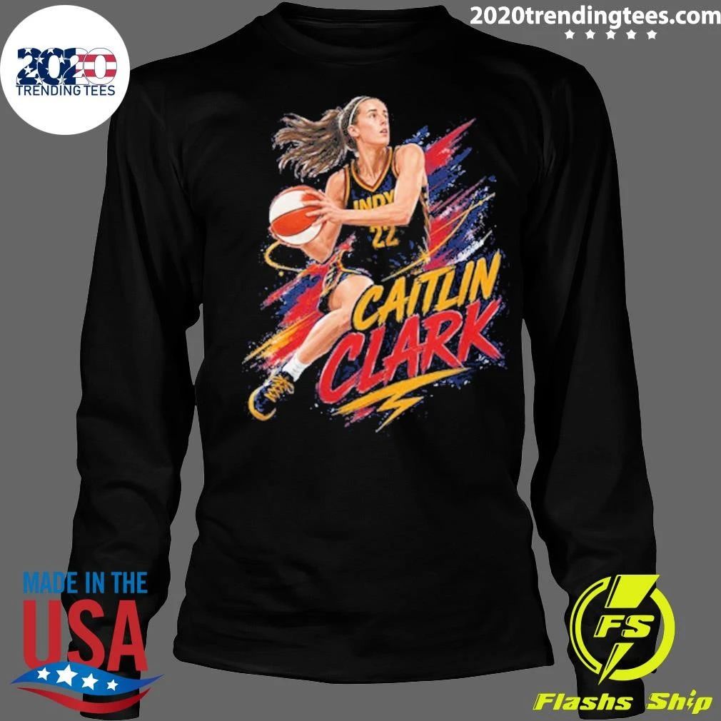 Caitlin Clark Basketball 2026 Graphic Tee Shirt