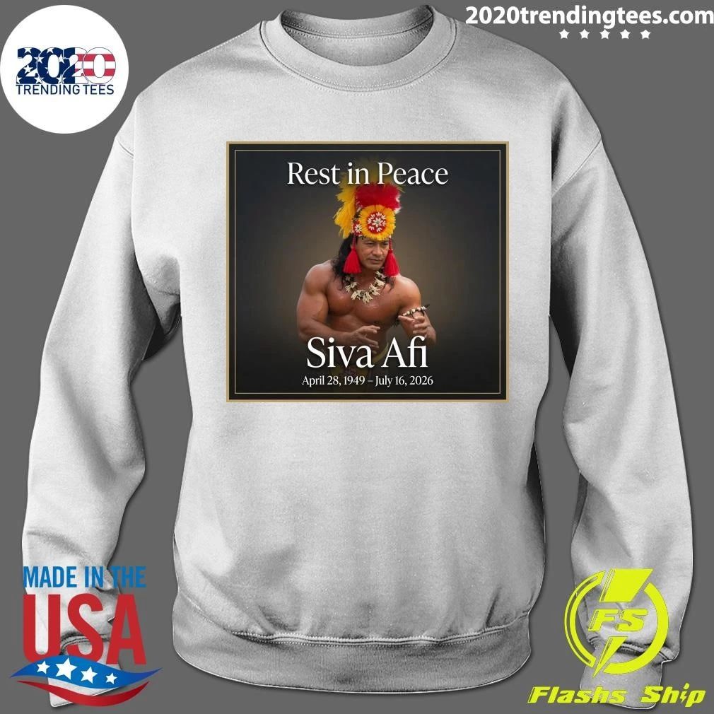 Rest in Peace Siva Afi April 28, 1949 – July 16, 2026 Shirt