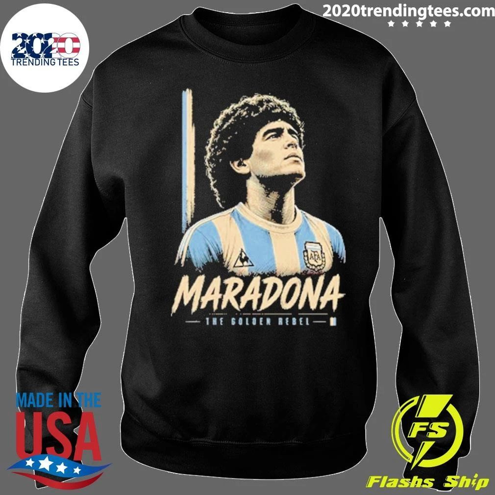 The Golden Rebel Maradona Shirt