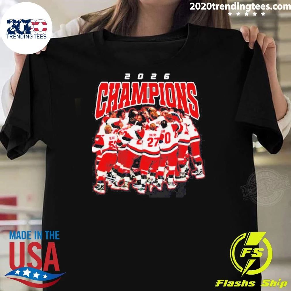 Carolina Hockey 2026 Champions Celebration Shirt