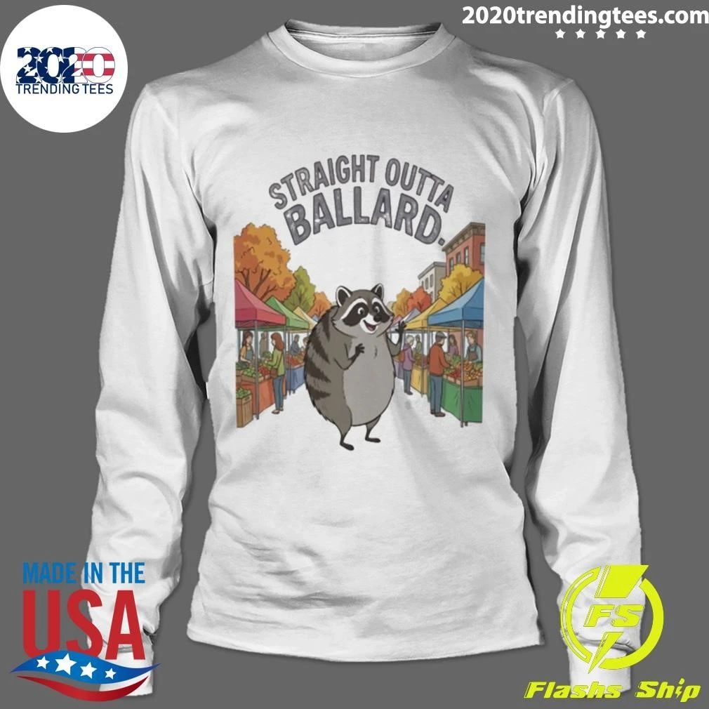 Raccoon Jimothy Straight Outta Ballard Shirt