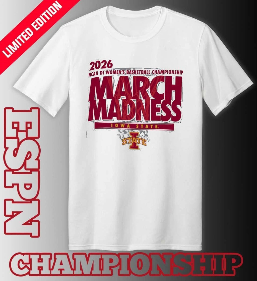 Iowa State Women’s Basketball Single Team 2026 NCAA March Madness Shirt