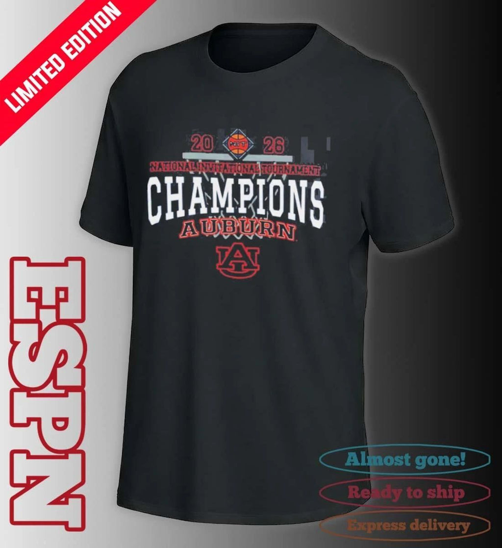 Auburn Tigers Men’s Basketball 2026 NIT Champions Shirt