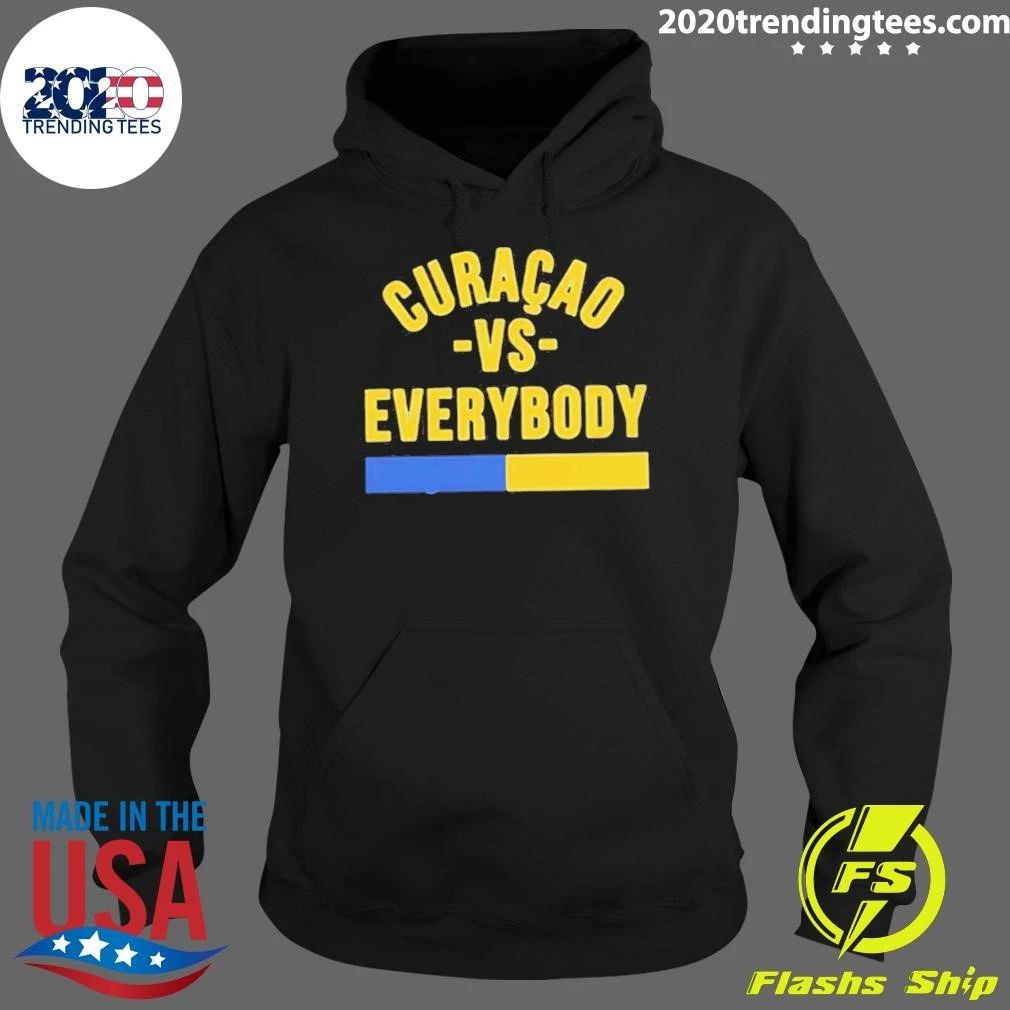 Curaçao Vs Everybody Caribbean Island Pride Shirt
