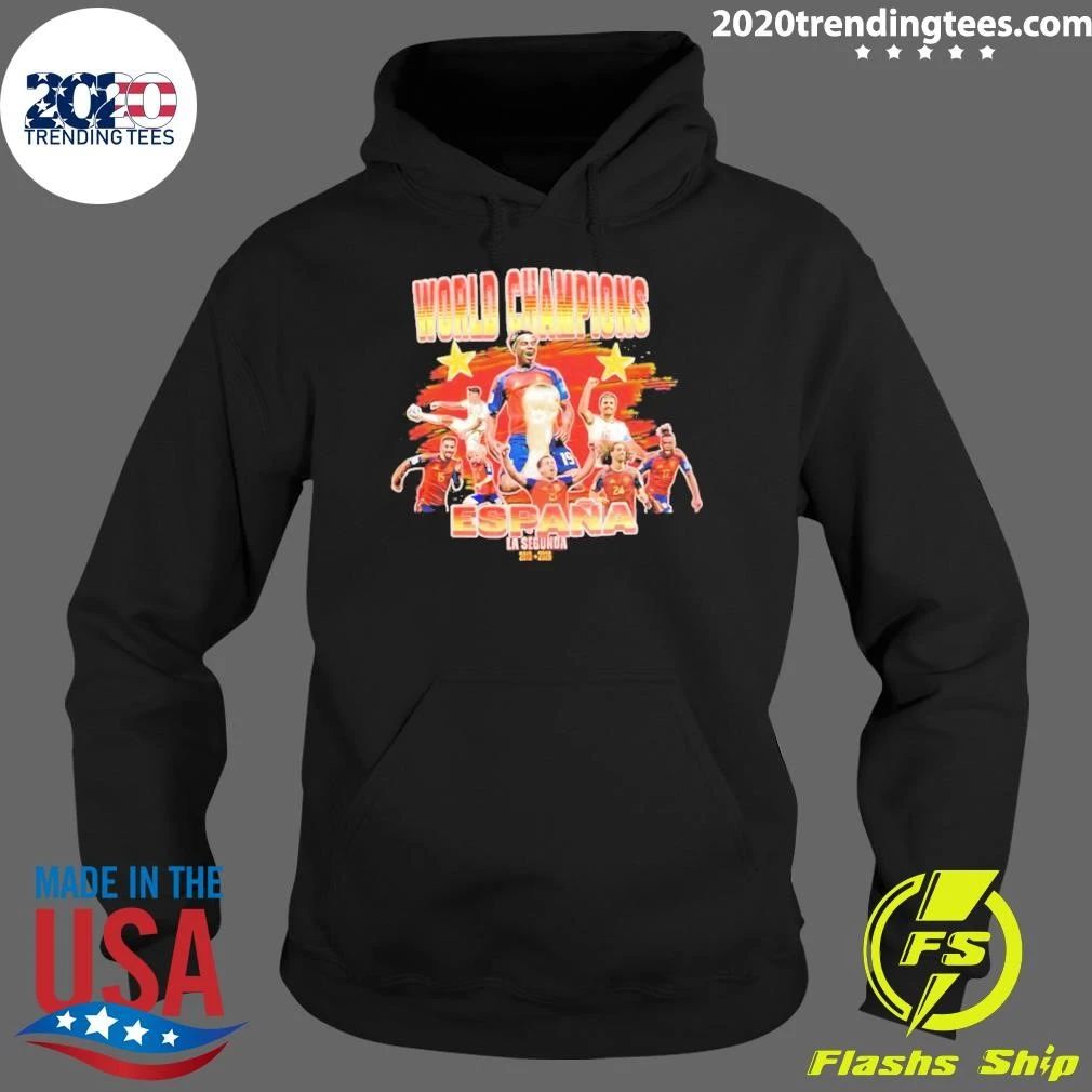 Spain 2026 World Champions Soccer Graphic Shirt