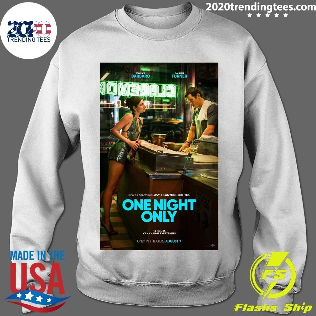 One Night Only Movie 2026 Poster Shirt