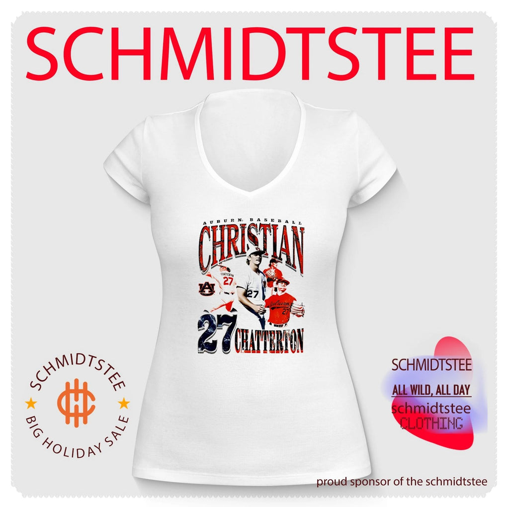 Auburn Baseball Christian Chatterton number 27 shirt