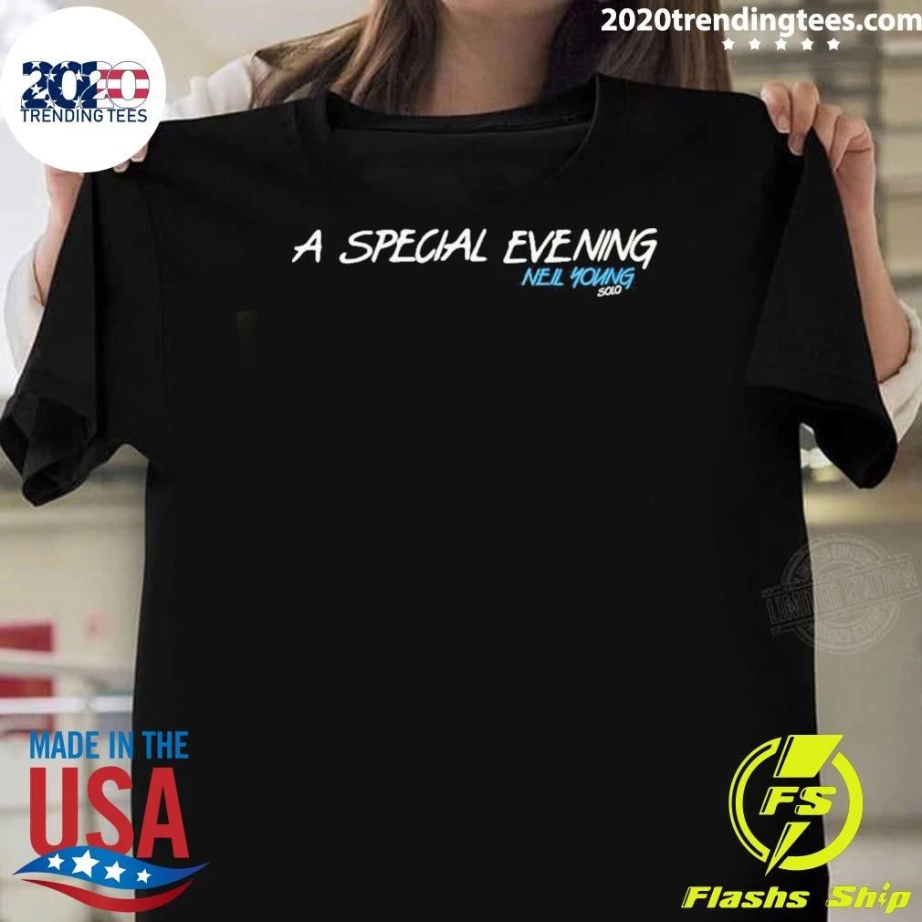 Neil Young Solo Trans A Special Evening Shirt