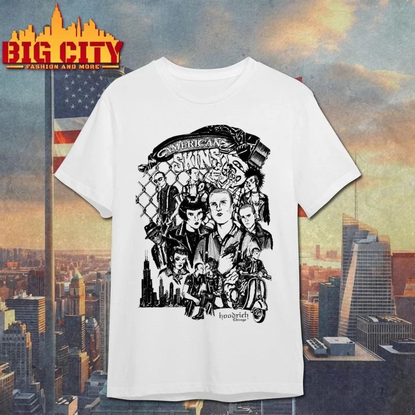 American Skins Hoodrich Chicago Punk Rock Subculture Graphic T Shirt