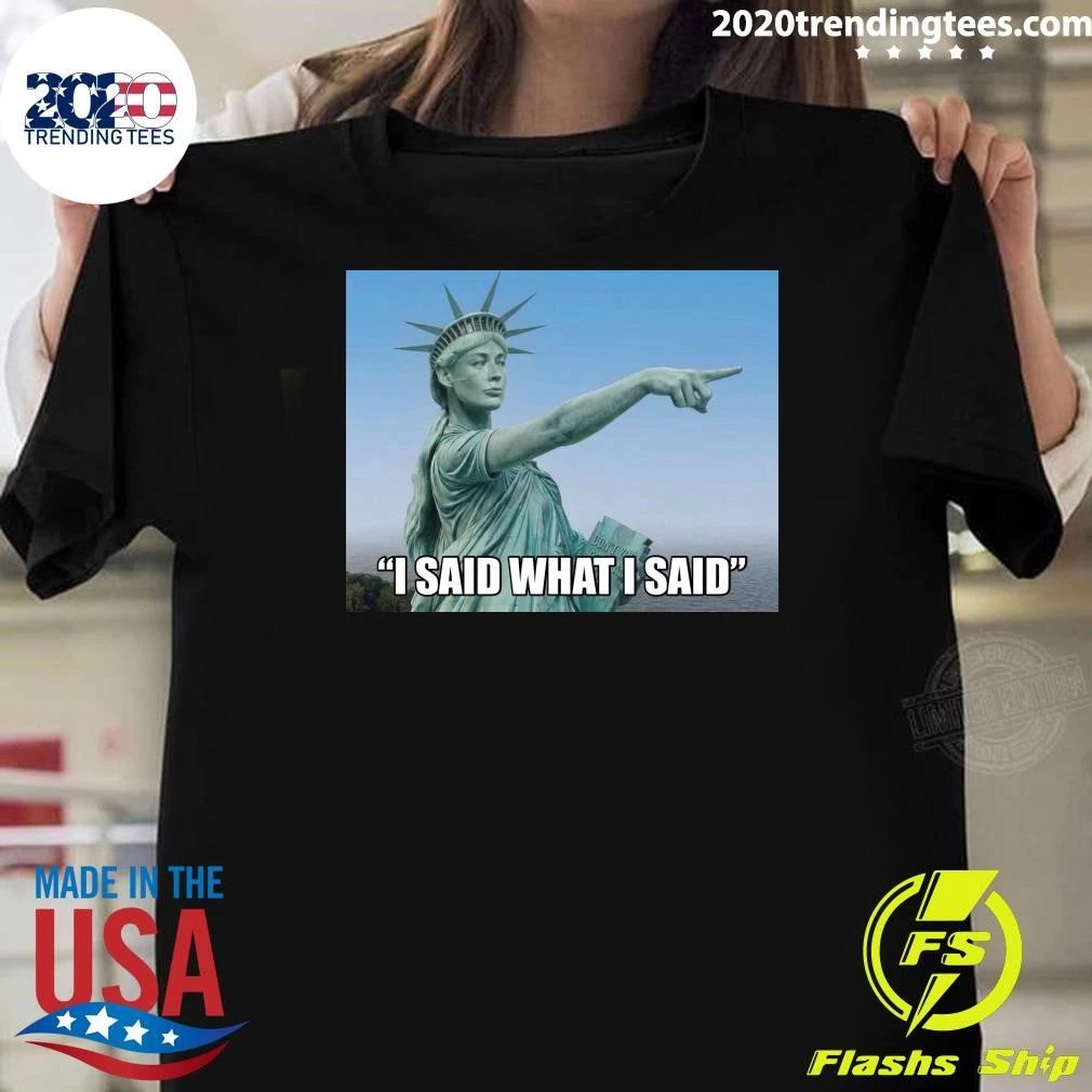 Sophie Cunningham Don’t You Point At Me I Said What I Said Shirt