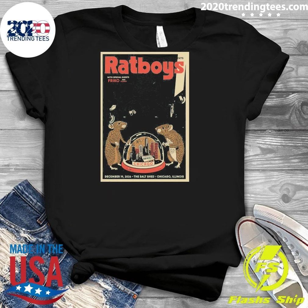 Ratboys In Chicago IL On December 19 2026 Tour Shirt